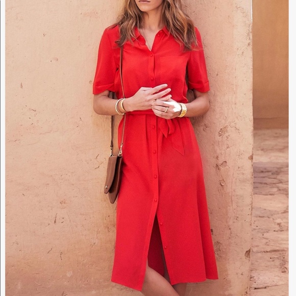 Sezane shirt dress Clearance